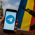An image of Russian weaponizing Telegram ahead of the Romanian elections.