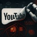 A Google robot is remving YouTube accounts used by China in its influence operations