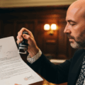 a UK bureaucrat a proving a application from China, showing the influence on the foreign influence registration act