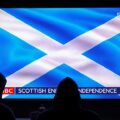 Iranian hackers sit in front of a BBC program about Scottish independence as they create as they create a botnet network to promote disinformation