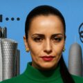 AI generated image of Sawsan Chebli and an illustration of the Qatari Media City influence operation.