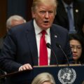 Donald Trump speaking at the UN and enumerating the core principles of national conservatism