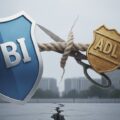 An image illustrating how the FBI is cutting its ties with the ADL and SPLC