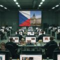 A Russian troll farm generating fake news articles to target the Czech Republic