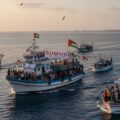 The SUMUD flotilla which FEMYSO has called on Europe to protect