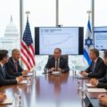US officials depicted as meeting with Israeli officials as the Likud party conduct influence operations in the United States
